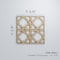 Ekena Millwork Small Fleetwood Decorative Fretwork Wood Wall Panels, Wood (Paint Grde), 11 3/8"W x 11 3/8"H x 3/8"T WALW12X12X0375FLTMF - alternate 3